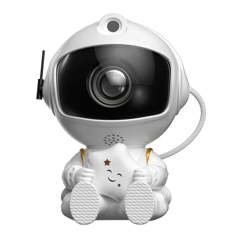 Galaxy Star Astronaut Projector - LED Night Light Starry Sky Lamp for Bedroom Decor